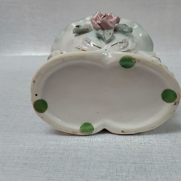 Antique Collectible Pico Design Boy/Girl Flower Vase - Picture 9 of 17